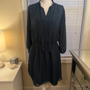 Like New! Ann Taylor Tie Neck Dress
